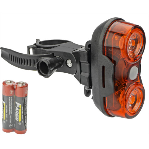 Aizmugurējais lukturis Azimut Power 2x0.5W with batteries