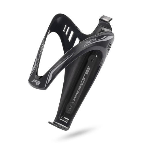 Pudeles turētājs RaceOne X3 RACE black-silver matt