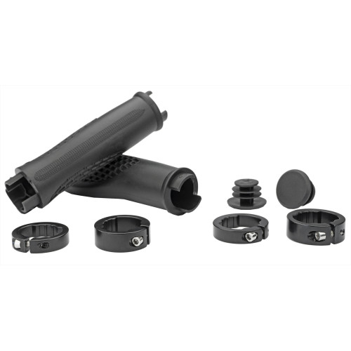 Stūres rokturi Azimut Ergo 2xLock 130mm black (1019)