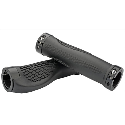 Stūres rokturi Azimut Ergo 2xLock 130mm black (1019)