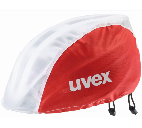 Rain cap Uvex Bike red-white-S-M