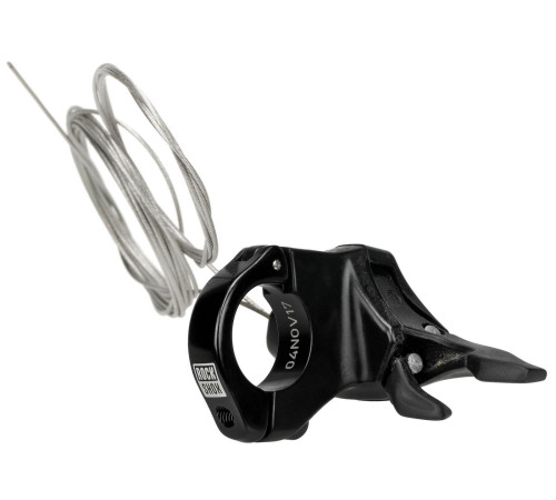 Fork remote lockout kit Rock Shox OneLoc SID/Reba/Revelation (2013-2017) left above, right below