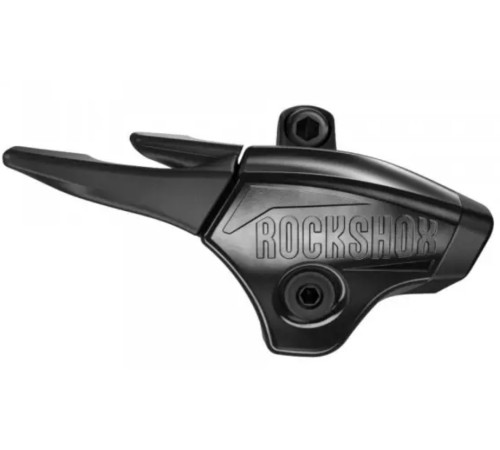 Fork remote lockout kit Rock Shox OneLoc SID/Reba/Revelation (2013-2017) right above, left below