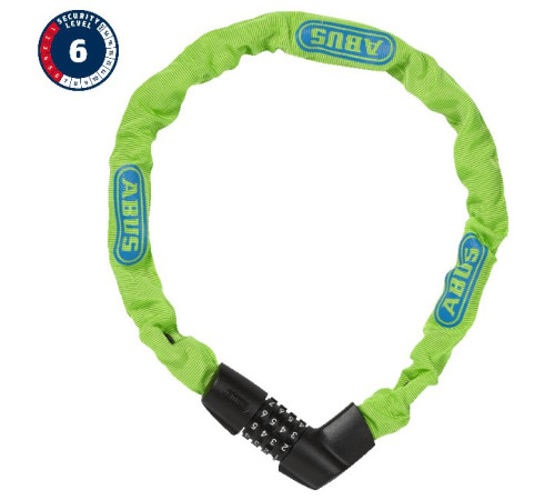 Atslēga Abus Tresor 1385/75 neon green