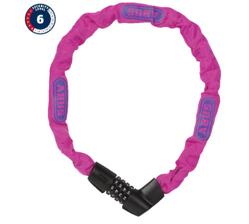 Atslēga Abus Tresor 1385/75 neon pink