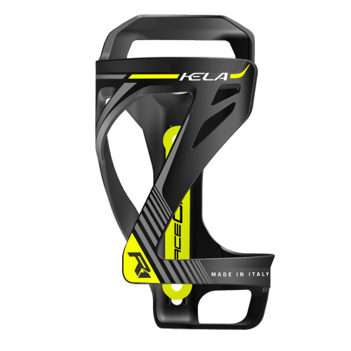 Bottle cage RaceOne KELA black-yellow