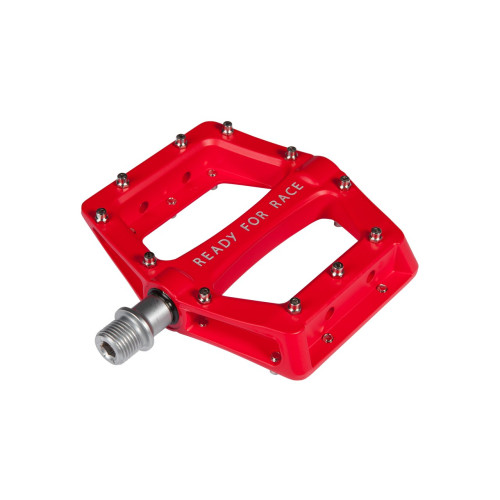Pedāļi RFR Flat RACE Alu red