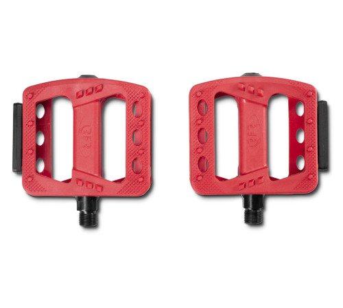 Pedals RFR Flat HQP CMPT plastic red