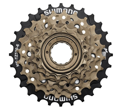 Aizmugurējie zobratu bloks Shimano MF-TZ500 6-speed