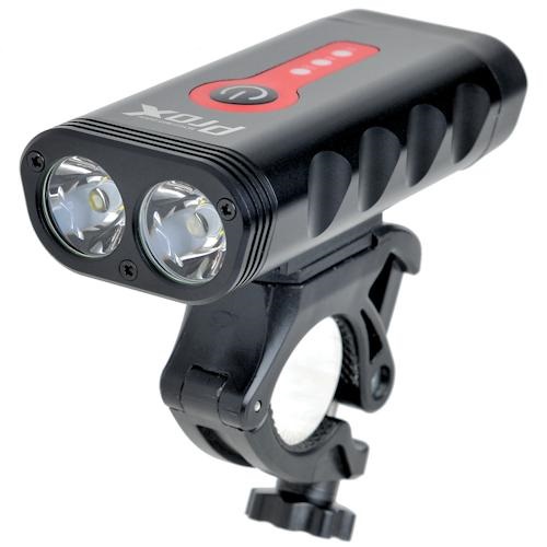 Front lamp ProX Sirius 2xCREE XP-G3 900Lm USB