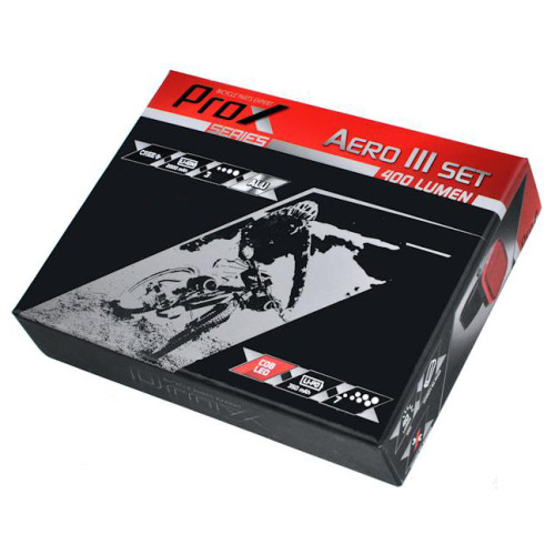 Apgaismojums komplekts ProX Aero III 400Lm + Apus 40Lm USB