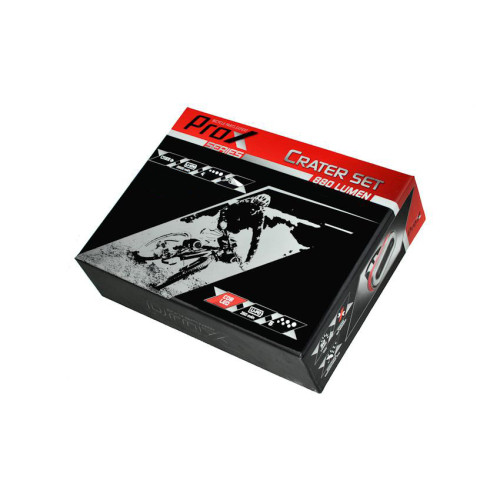 Apgaismojums komplekts ProX Crater 880Lm + Iris 50Lm USB