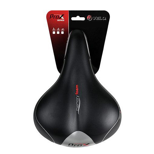 Saddle Velo ProX VL-6123S Springs D2 Zone Cut Memory foam