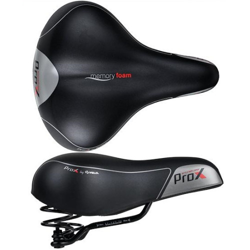 Saddle Velo ProX VL-6123S Springs D2 Zone Cut Memory foam