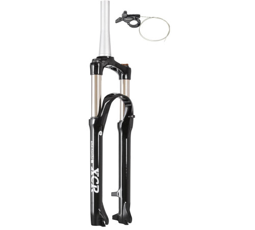 Fork SR Suntour XCR 32 Air RLR DS 27.5" 100mm Tapered 9x100mm black