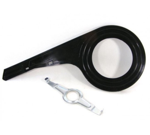 Chain cover Turing 225/215mm fi35 with bracket black