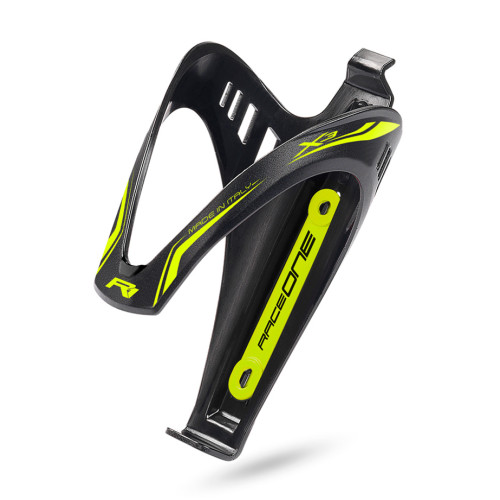 Bottle cage RaceOne X3 RACE black-yellow fluo
