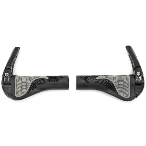Grips Azimut Ergo + Bar-Ends adjustable Alu 140mm black-grey
