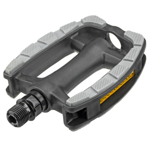 Pedāļi Azimut Trekking plastic Antislip with ZU bearings and reflectros (1011)