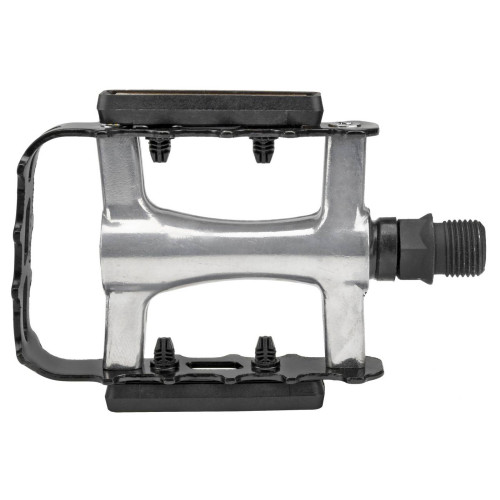 Pedāļi Azimut MTB Alu/steel Antislip with ZU bearings and reflectros (1012)