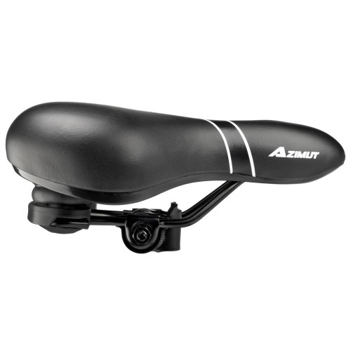 Saddle Azimut Comfort Full Cut 265x200mm black-silver (1029)