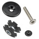 Headset cap and parts Azimut 1-1/8" black