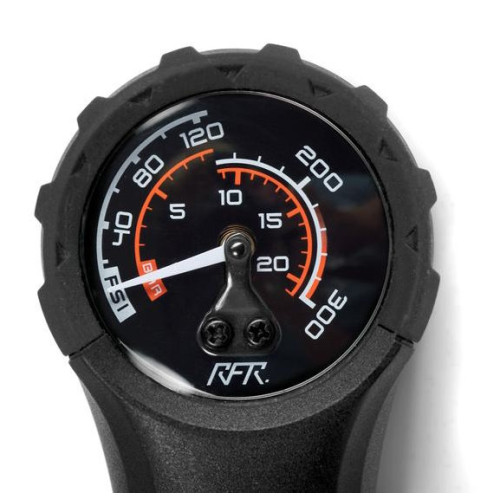 Pumpis RFR Alu Shock&Tire Hi-Press/Vol with gauge