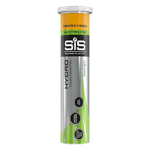 Nutrition tablets SiS Go Hydro Pineapple & Mango 20x4g
