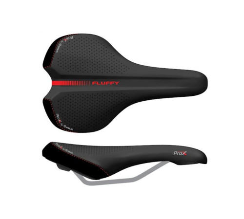 Saddle Velo ProX VL-3530 Fluffy red