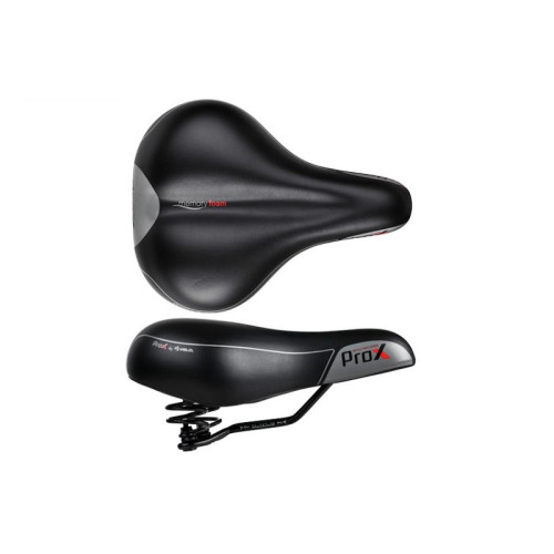 Saddle Velo ProX VL-6104S Springs D2 Zone Cut Memory Foam