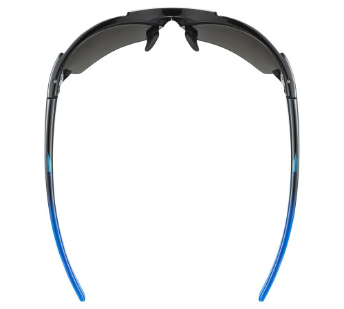 Brilles Uvex blaze III black blue / mirror blue