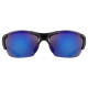 Brilles Uvex blaze III black blue / mirror blue