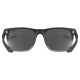 Brilles Uvex lgl 42 black transparent / mirror silver