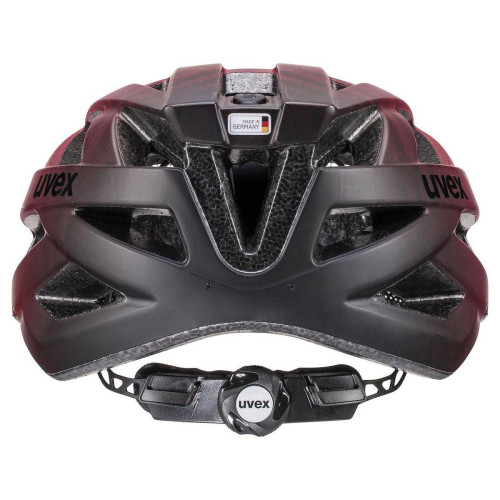 Velo ķivere Uvex i-vo cc red black mat-52-57CM