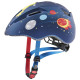 Velo ķivere Uvex Kid 2 cc dark blue rocket mat-46-52CM