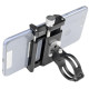Holder for smartphone on stem Azimut Smartphone ALU universal