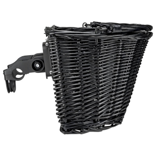 Basket front Azimut Wicker NEW bracket 35x26x22cm black