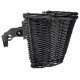 Basket front Azimut Wicker NEW bracket 35x26x22cm black