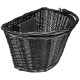 Basket front Azimut Wicker NEW bracket 35x26x22cm black