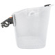 Basket front Azimut w/ plastic OVERSIZE bracket 34x25x26cm white