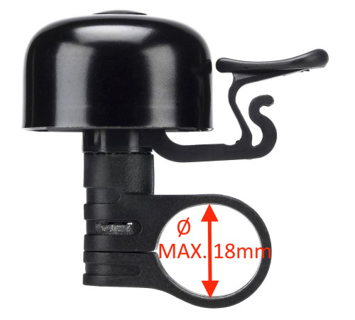 Bell Azimut Azimut Mini Top 35mm Alu-plastic black