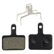 Disc brake pads Azimut for Shimano M525/M475/M375, Tekto Auriga, Draco semimetal