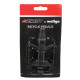 Pedals Azimut by Wellgo Alu M224G black