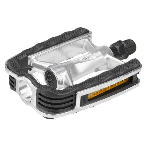 Pedāļi Azimut by Wellgo Alu C220DU antislip with reflectors