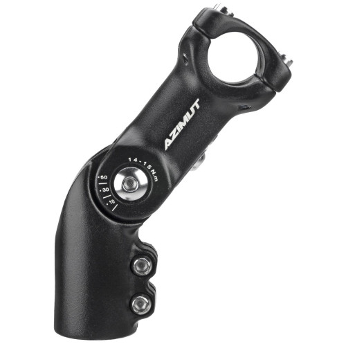 Stem Azimut Ahead Extension adjustable 25.4x28.6mm 105mm black (1015)