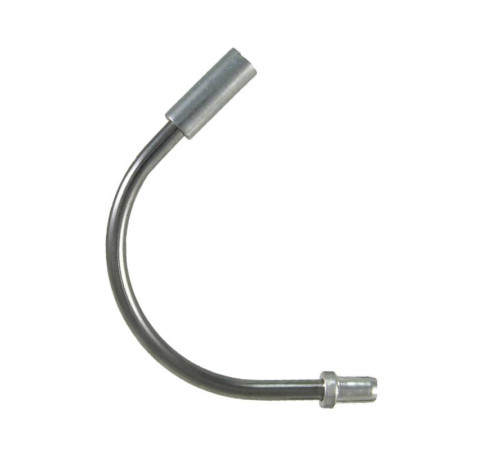 V-brake pipe 135o Stainless Saccon Italy