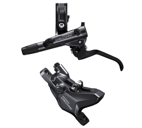 Priekšējās disku bremzes Shimano DEORE BL/BR-M6100(L) resin J-Kit black