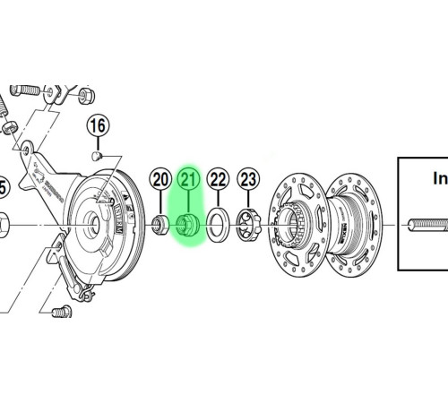 Konuss Shimano SG-4R35 left