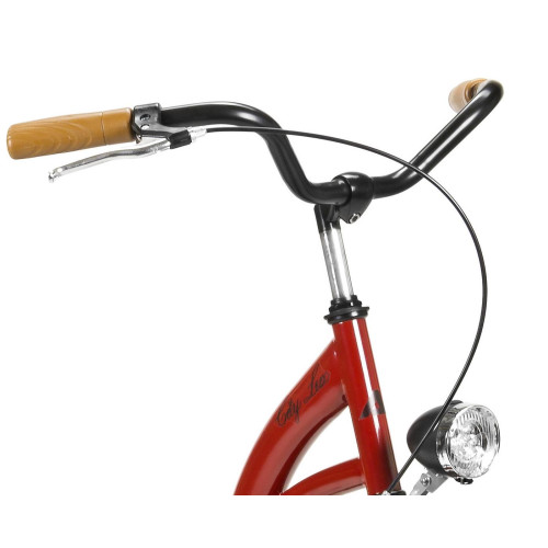 Bicycle AZIMUT City Lux 28" 2023 bordo-brown