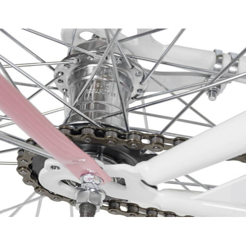 Bicycle AZIMUT City Lux 28" 2023 white-pink